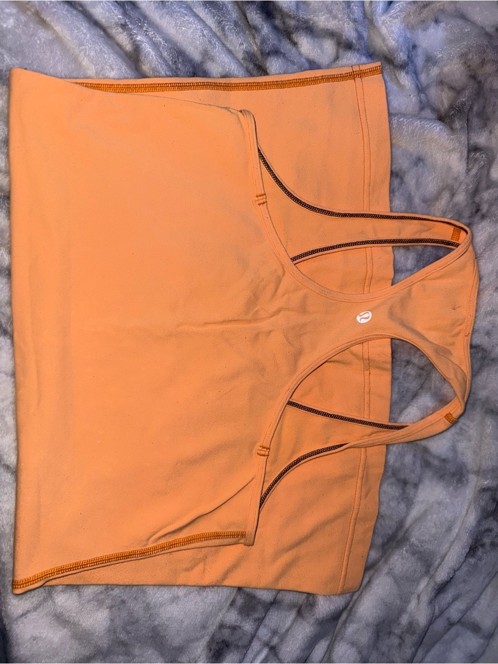 lululemon athletica yellow Racerback Tank Top